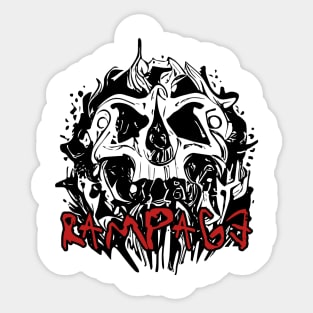 Rampage Sticker